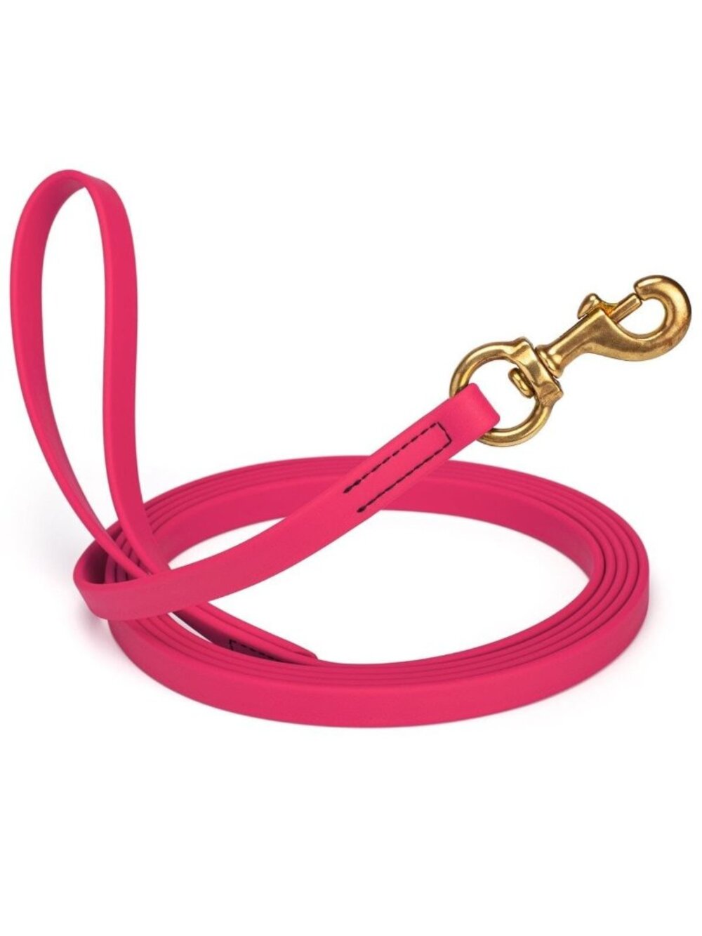 3ft Hot Pink Biothane Waterproof Lead Leash